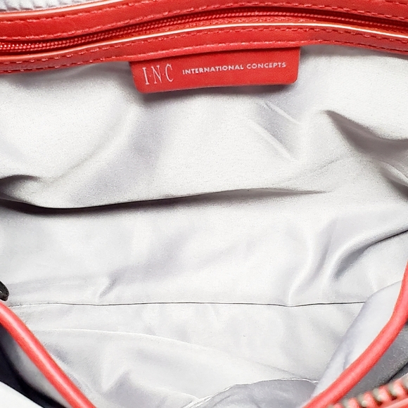 INC International Concept Cissy Quilted Satchel - Picture 6 of 7